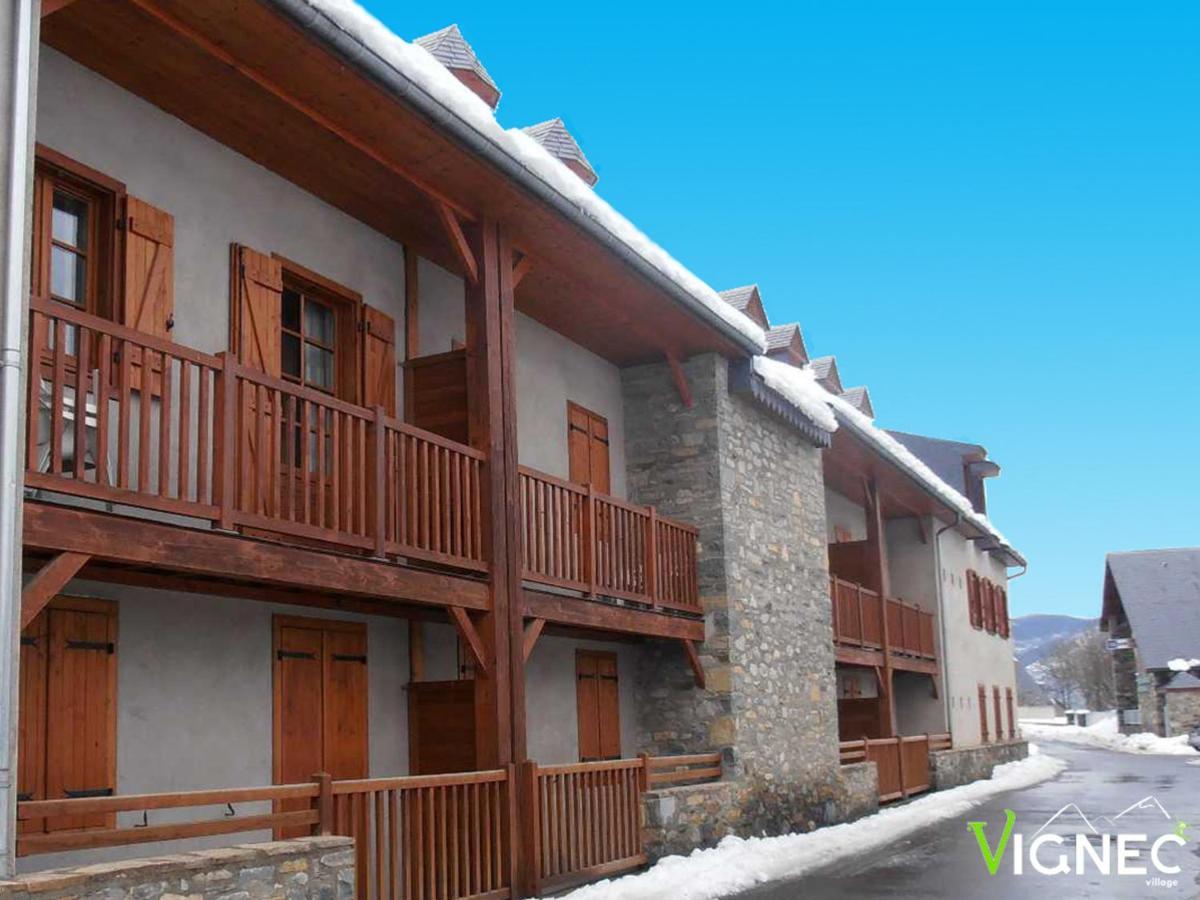 Appartement 3 Pieces 8 Pers Avec Terrasse Et Piscine En Ete, Pres De Saint-Lary-Soulan - Fr-1-504-57 Vignec Exterior photo